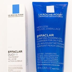 LA ROCHE POSAY EFFACLAR: Global Acne Treatment & Purifying Foaming Gel Cleanser